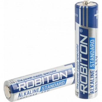 Элемент питания ROBITON STANDARD LR03 BULK500, в упаковке 500 шт